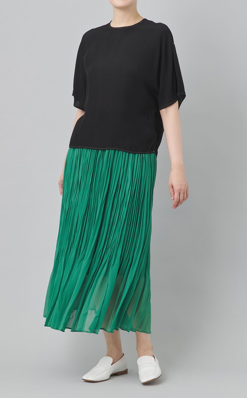 【reADdress】クルーネックTブラウス