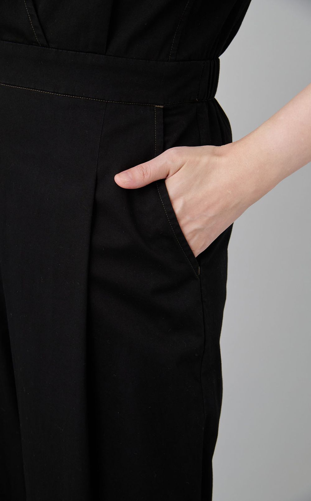 【reADdress】スラブサテンオールインワン