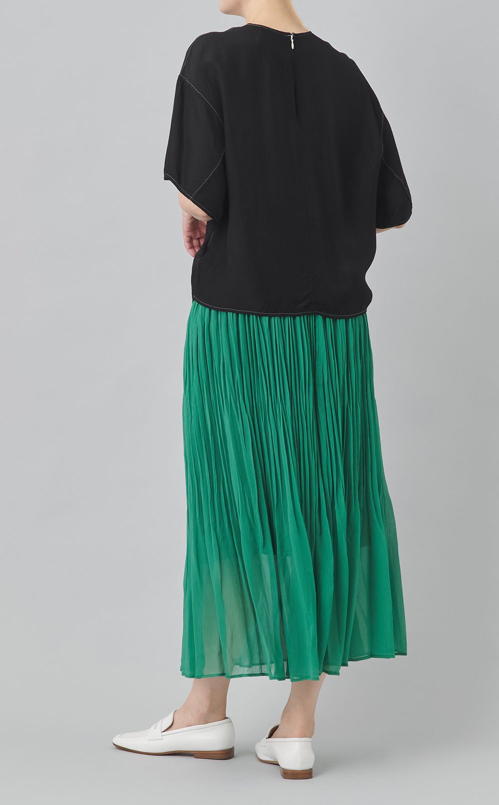 【reADdress】クルーネックTブラウス