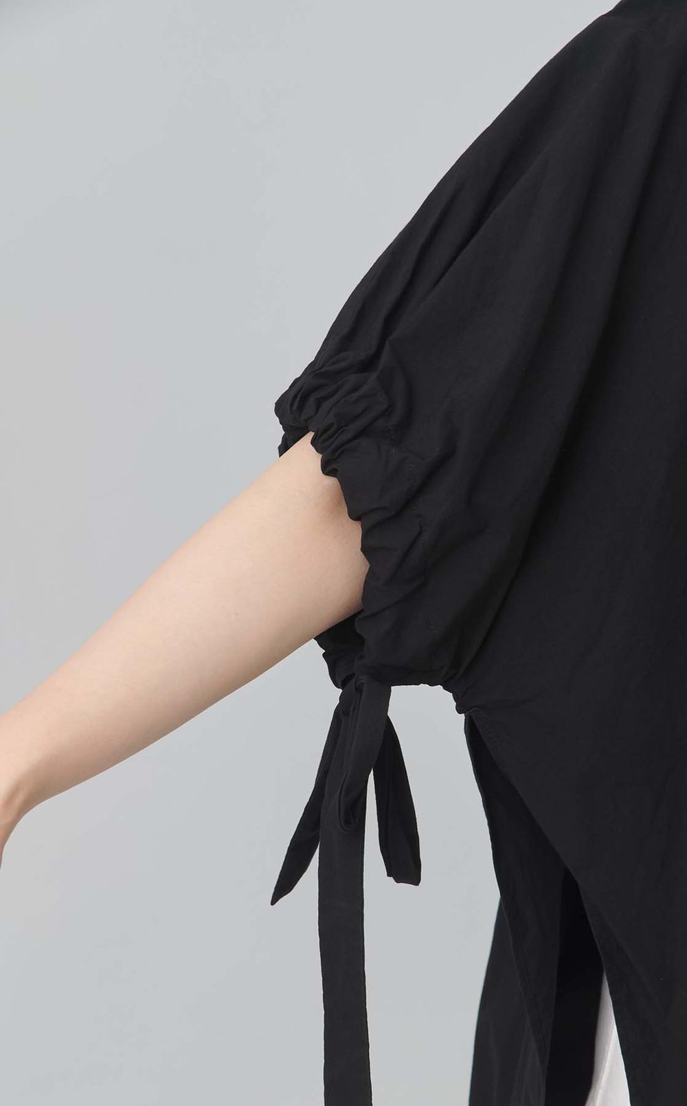 【reADdress】リボンスリーブTブラウス