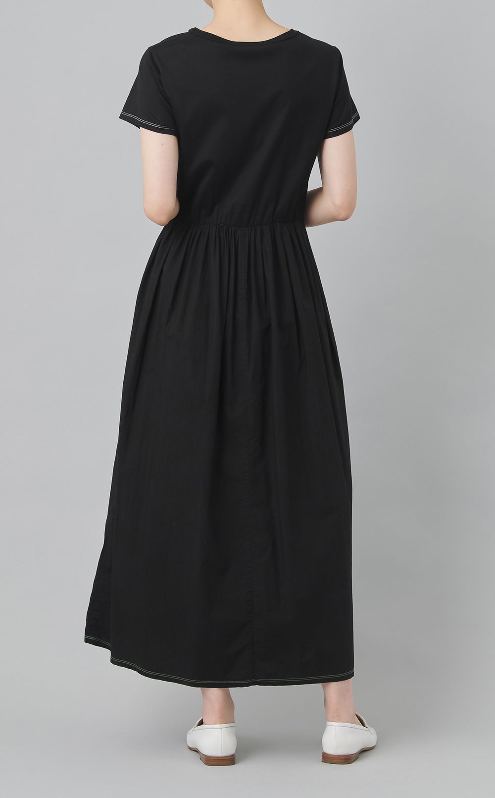 【reADdress】カットソーコンビワンピース