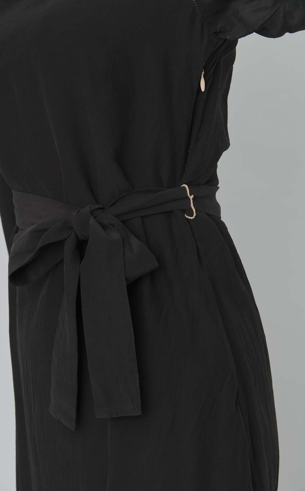 【reADdress】ベルテッドミディワンピース