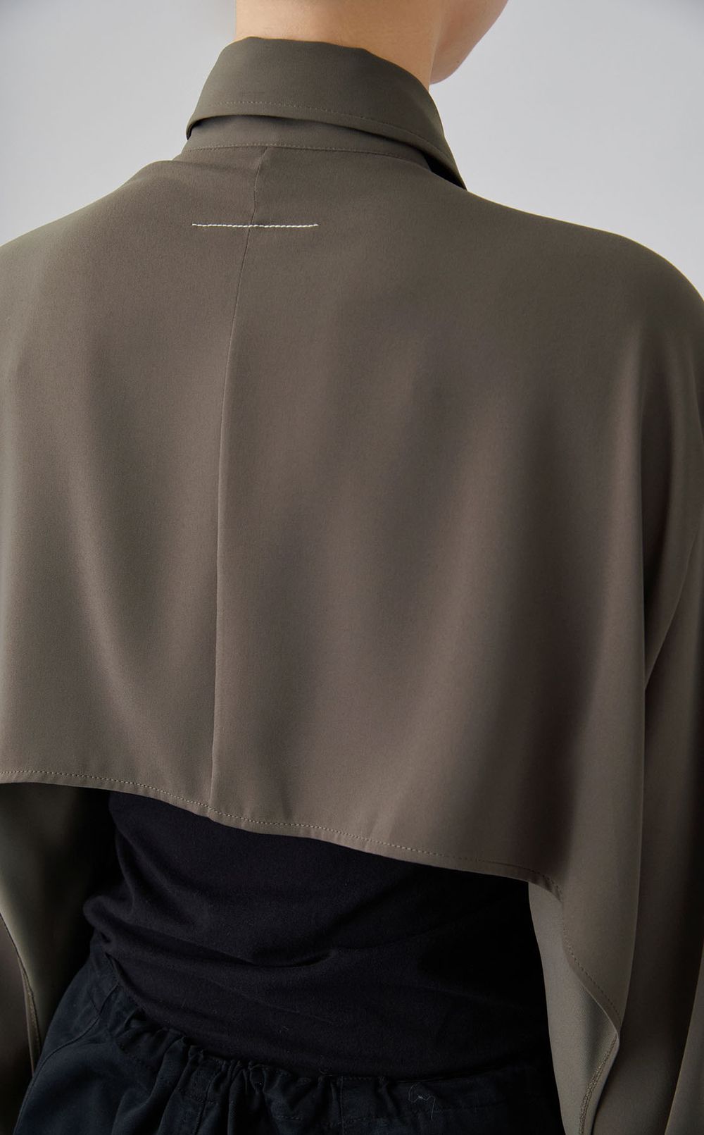 ロングフロントシャツ