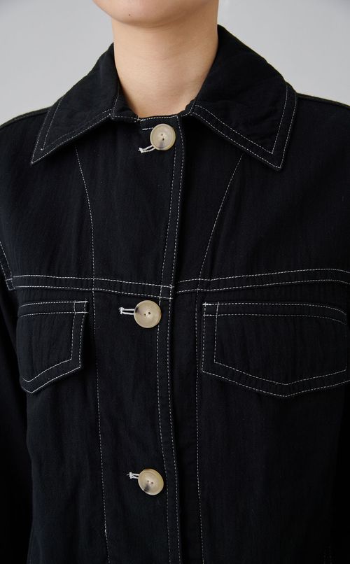 【reADdress】ダブルポケットカジュアルジャケット