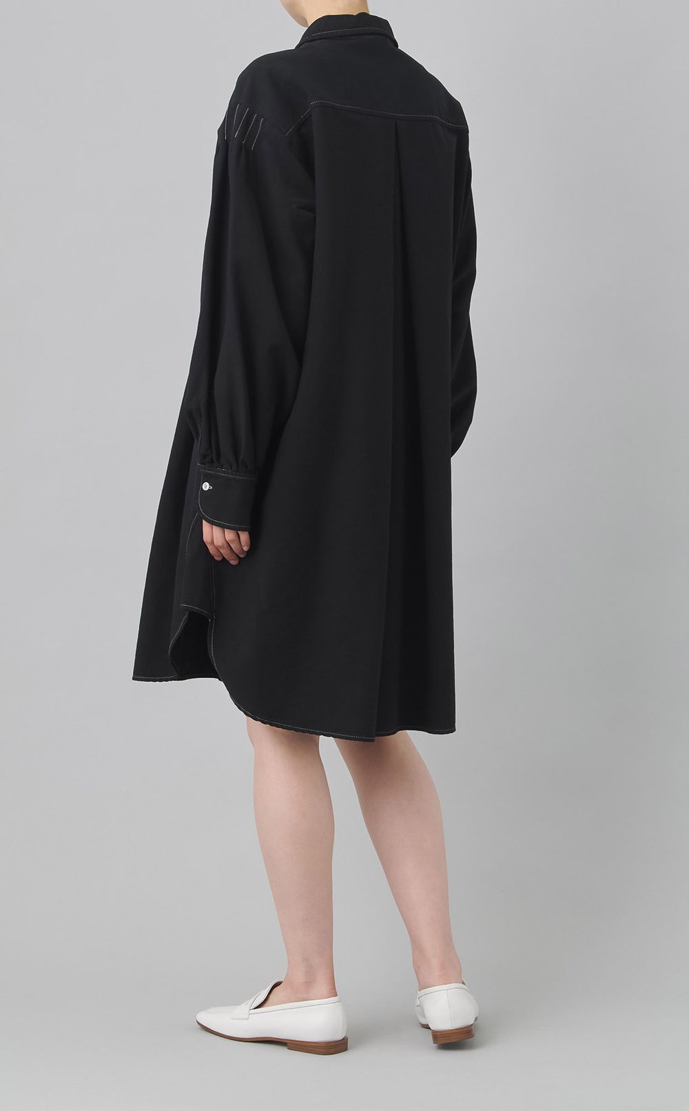 【reADdress】フロントヨークスモッグミニワンピース