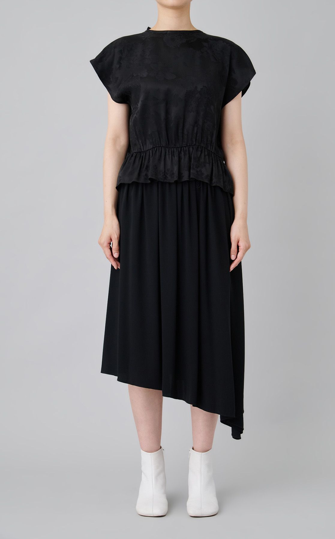 MM6 Maison Margiela｜フラワージャガードブラウス