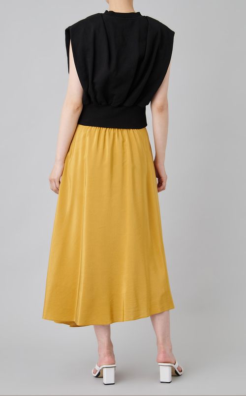 【reADdress】フレンチスリーブキーネックプルオーバー