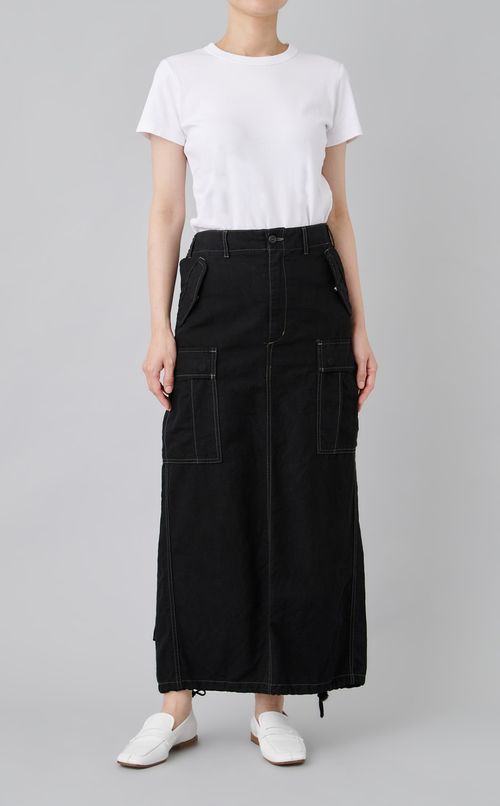 【reADdress】カーゴタイトロングスカート