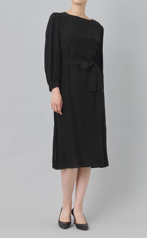 【reADdress】ベルテッドミディワンピース