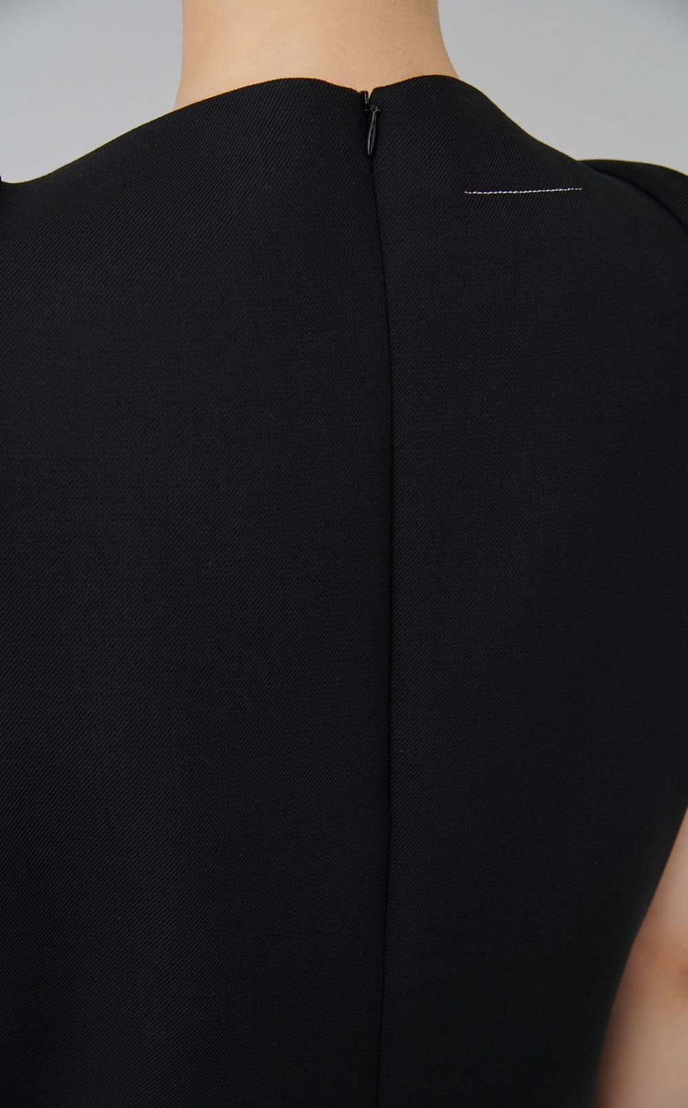 ボートネックミニワンピース