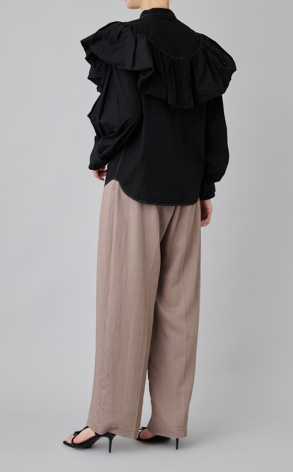 【reADdress】バルーンティペット2WAYブラウス