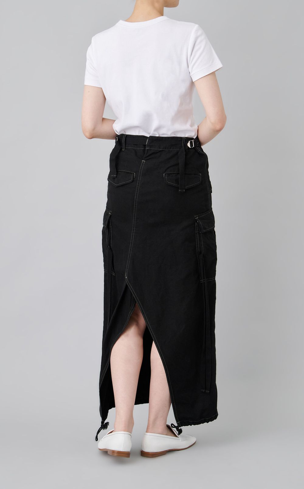 【reADdress】カーゴタイトロングスカート