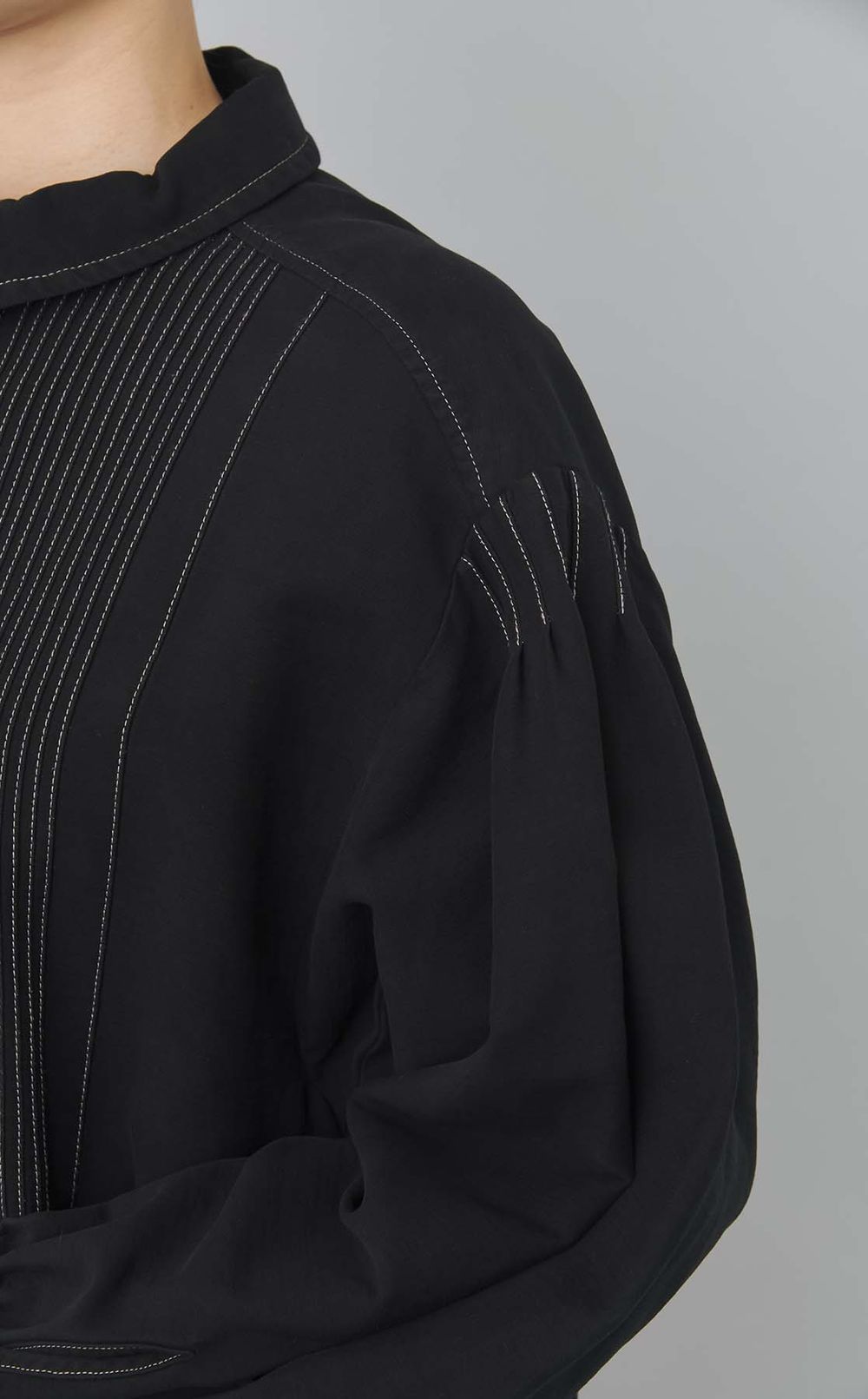 【reADdress】フロントヨークスモッグミニワンピース