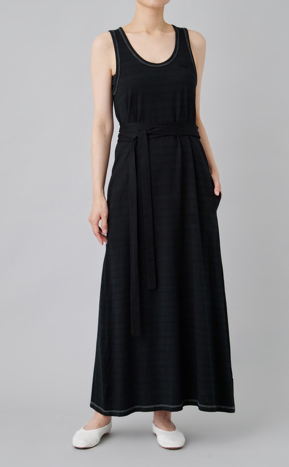 【reADdress】ボーダータイトロングワンピース