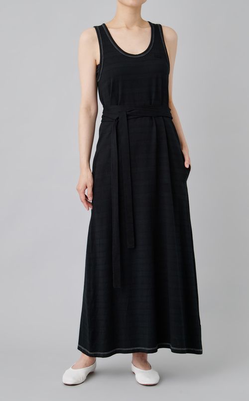 【reADdress】ボーダータイトロングワンピース