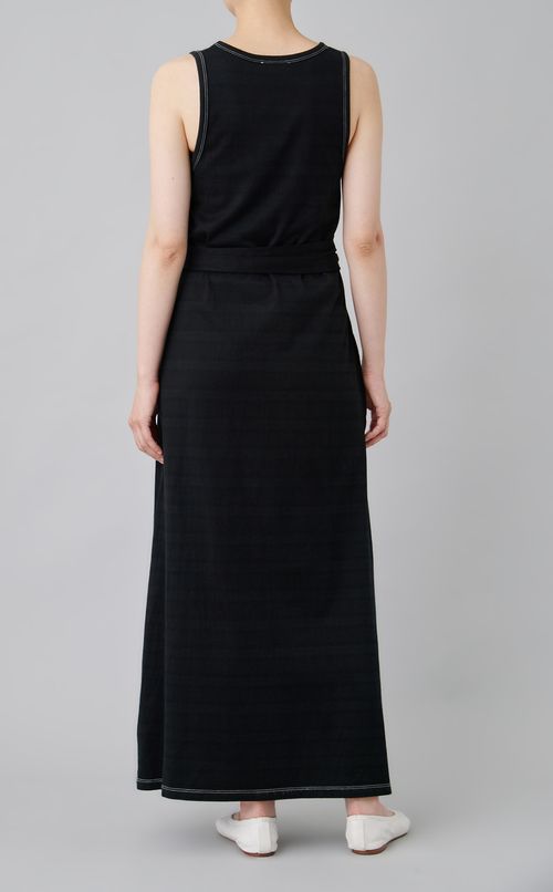 【reADdress】ボーダータイトロングワンピース