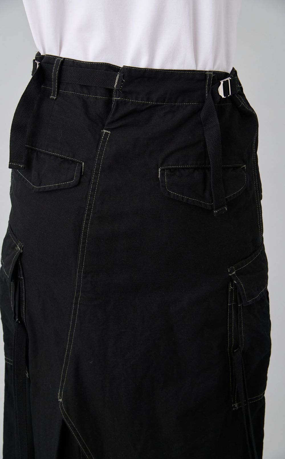 【reADdress】カーゴタイトロングスカート