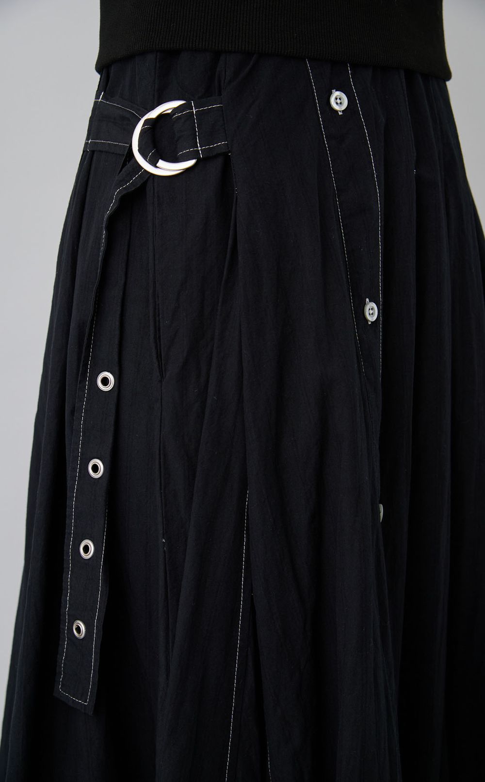 【reADdress】ノースリーブスウェットコンボワンピース