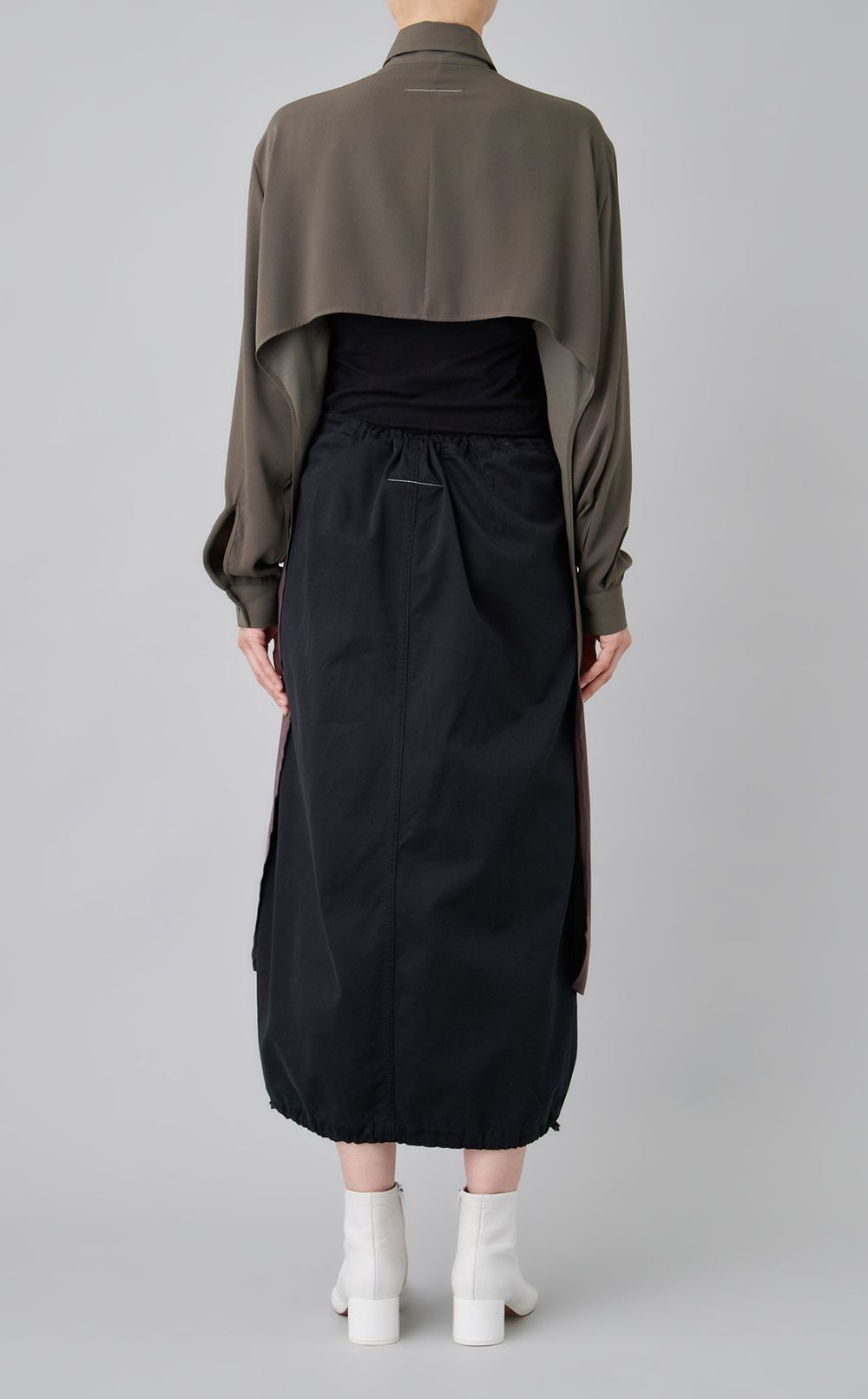 ロングフロントシャツ