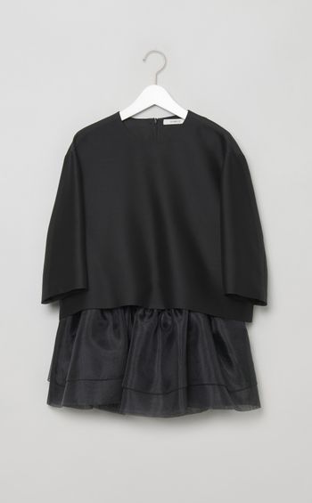 ツイルコンビブラウス