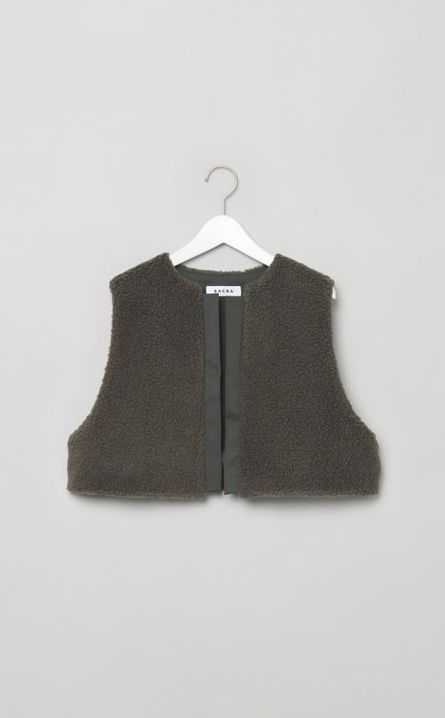 プードルボアショートジレ