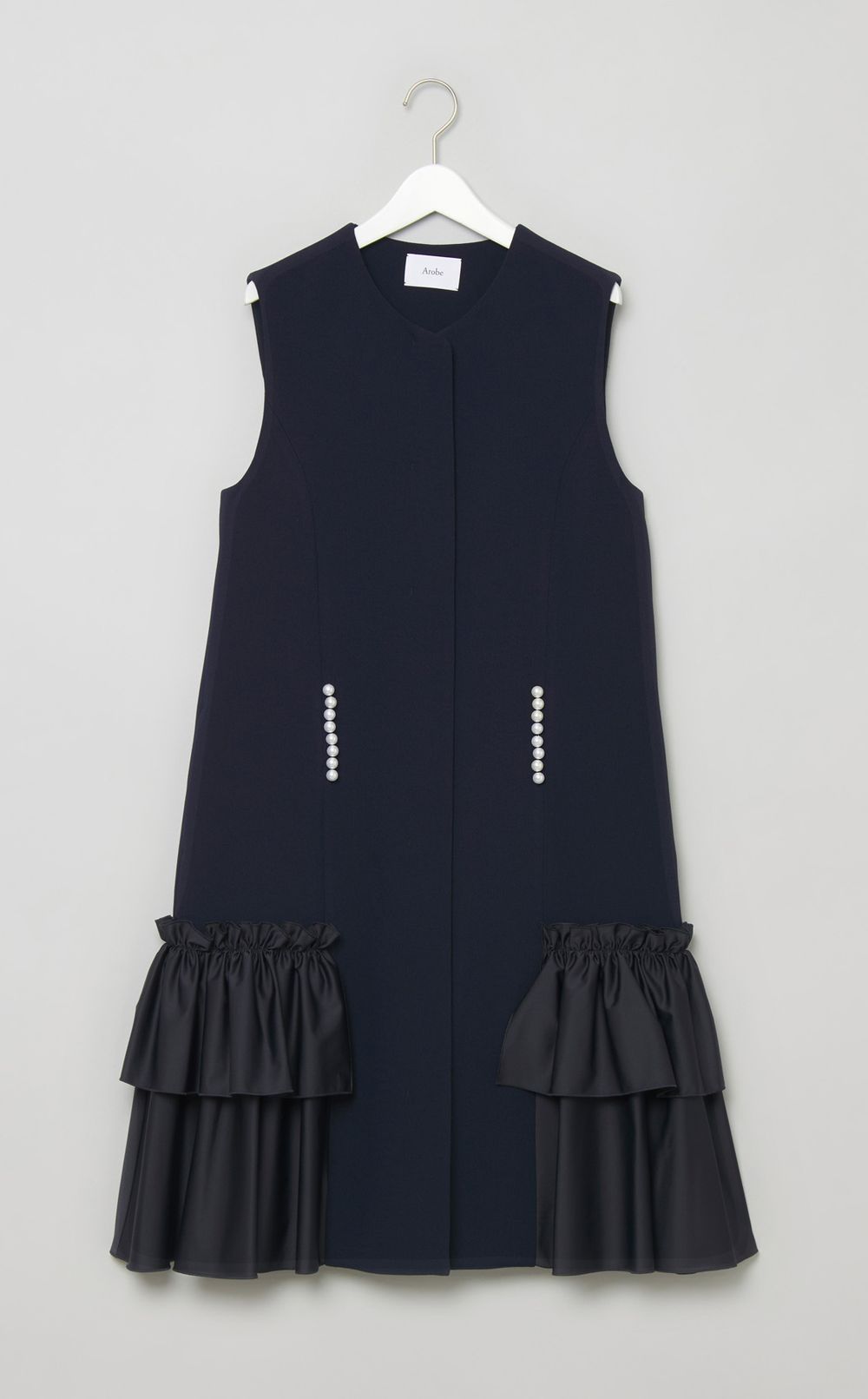 パールラッフルジレドレス