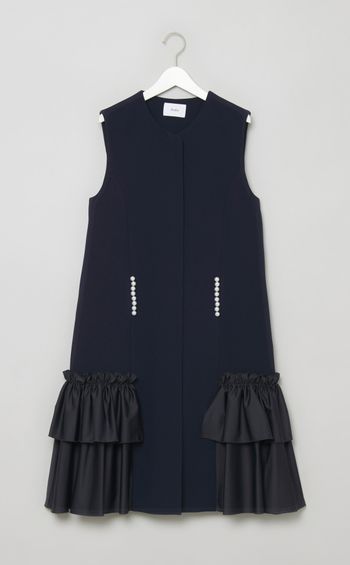 パールラッフルジレドレス