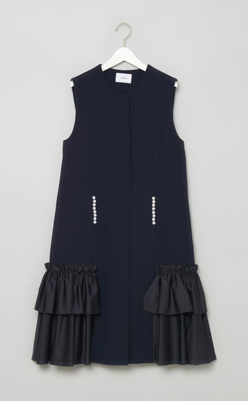 パールラッフルジレドレス