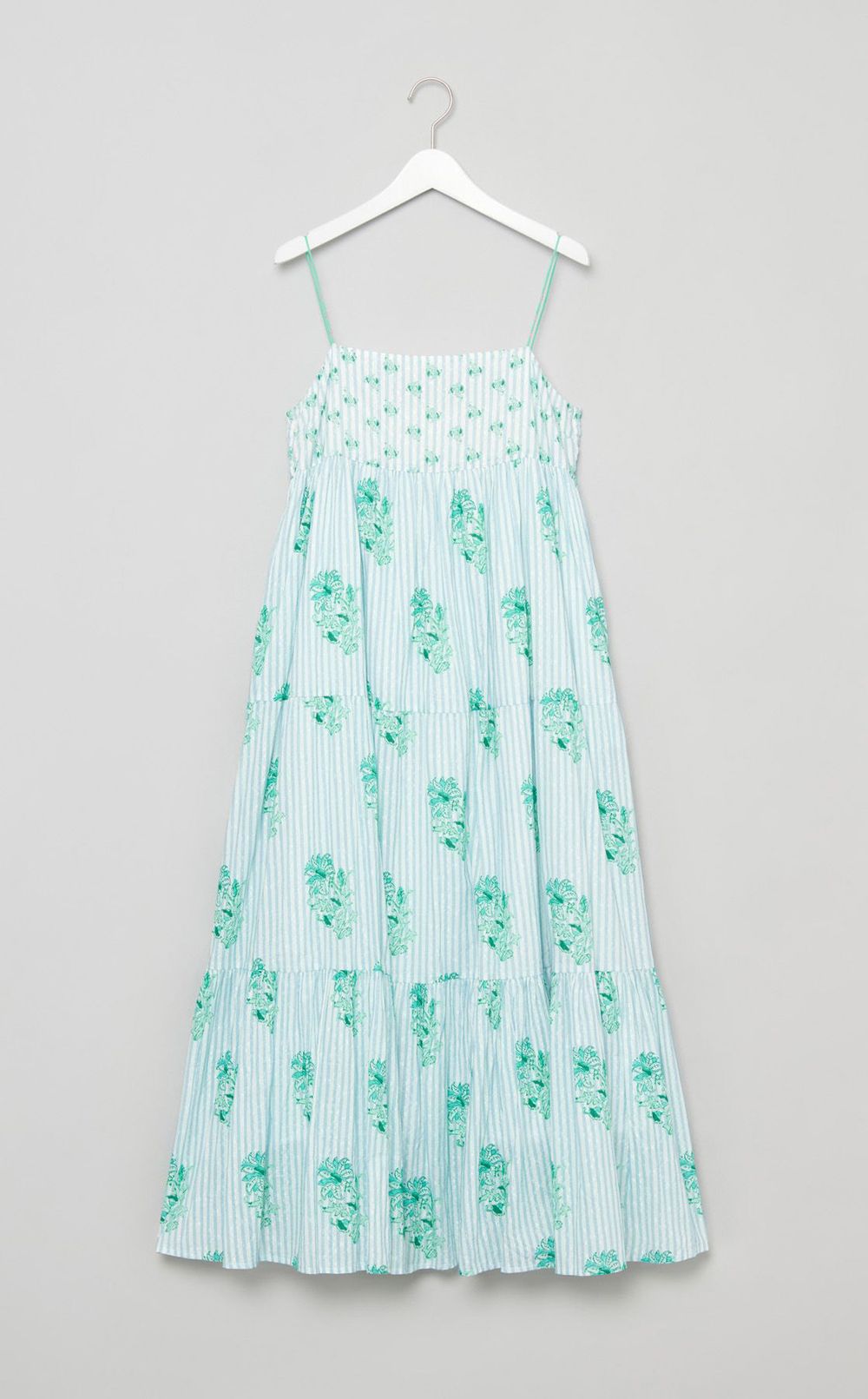 フラワープリントキャミソールドレス