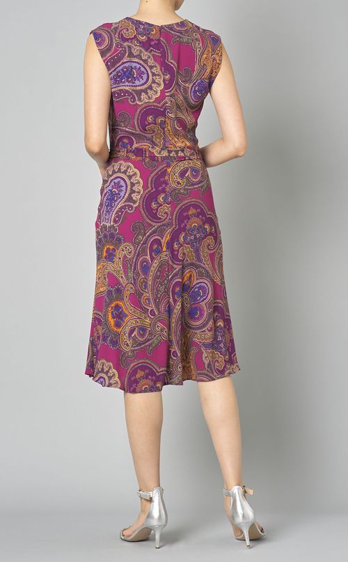 ペイズリーデイドレス