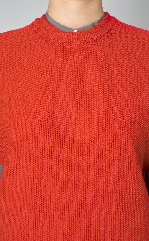 モスステッチニットベスト