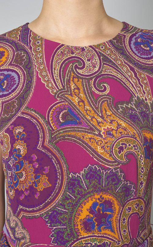 ペイズリーデイドレス