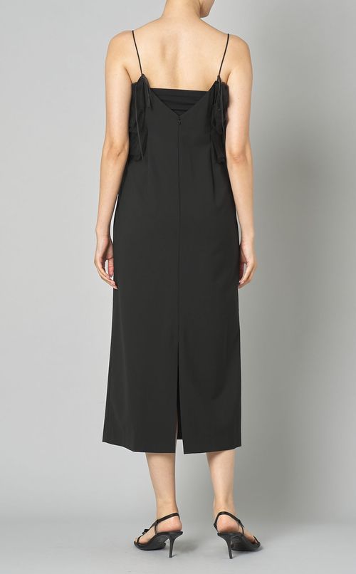 チュールフリルキャミワンピース