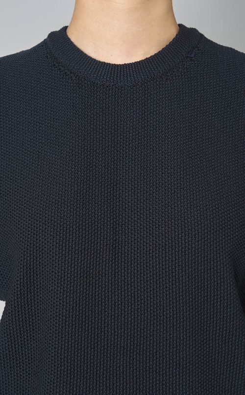 モスステッチニットベスト