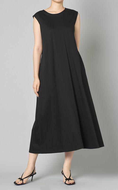 2wayジャージーロングドレス