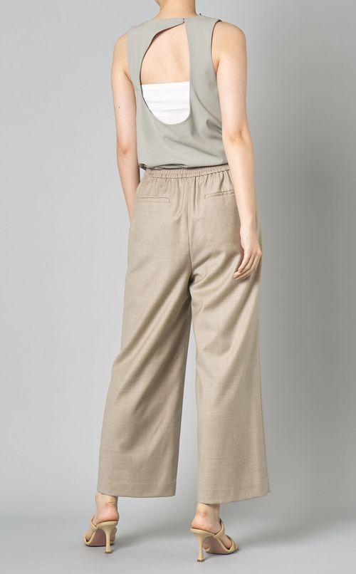 マイクロウォッチギャザーパンツ