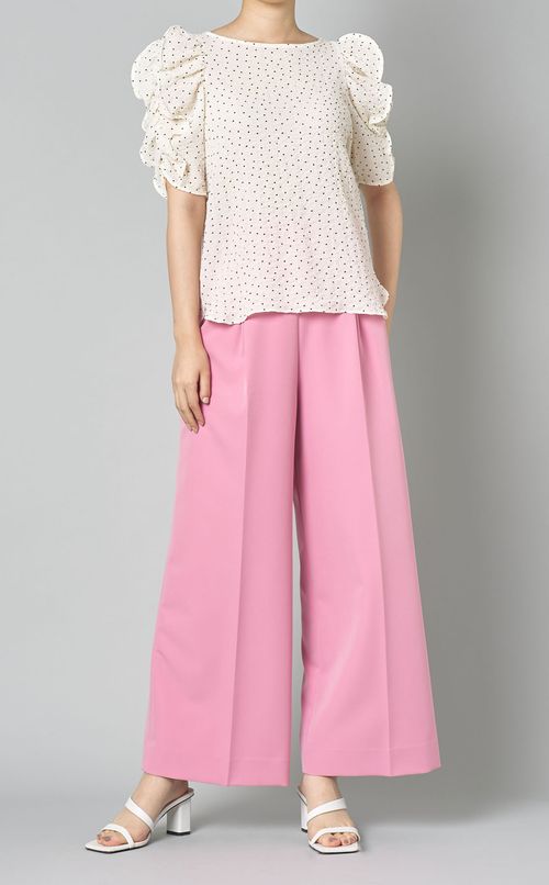 ストレッチワイドパンツ