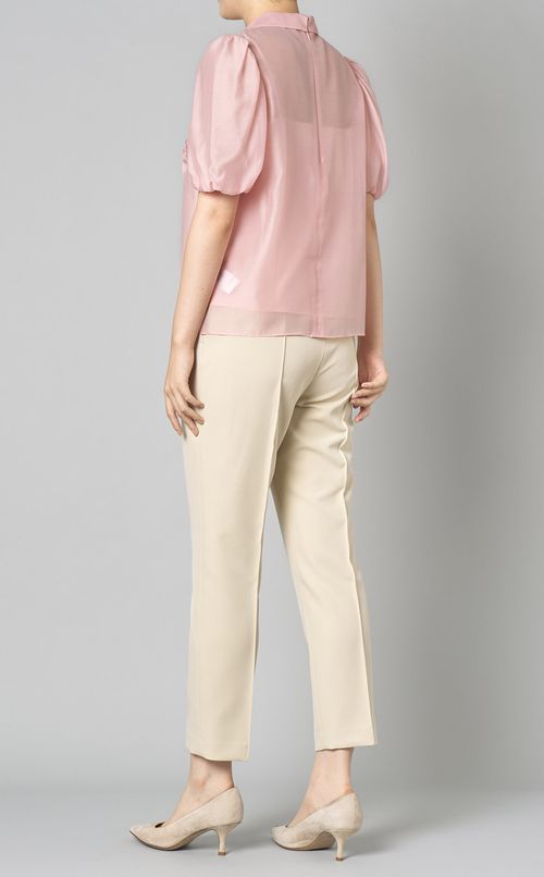 フリルギャザーブラウス