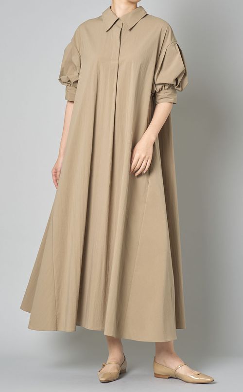 オーバーサイズシャツワンピース