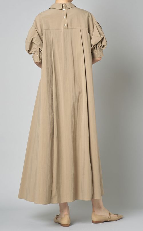 オーバーサイズシャツワンピース