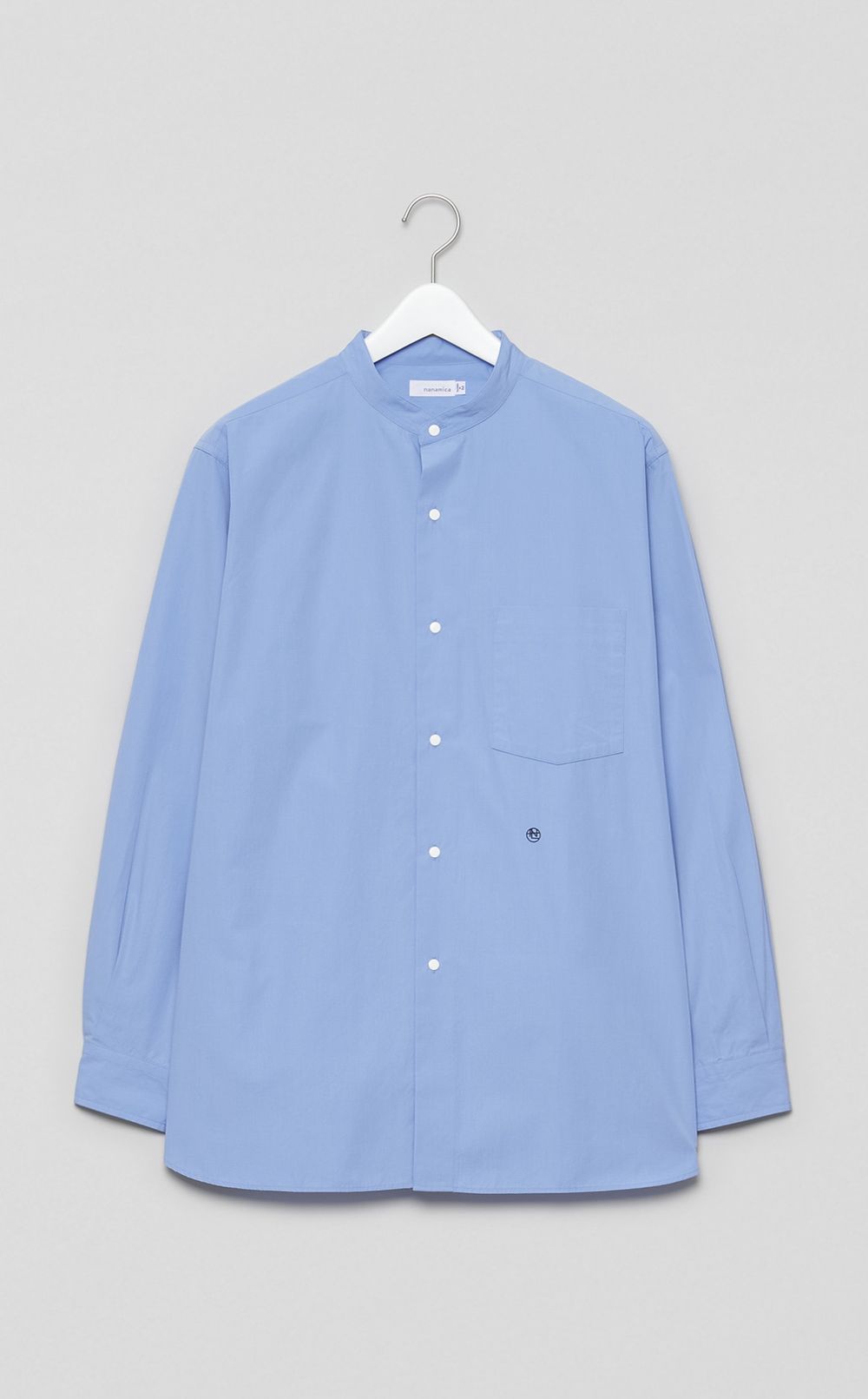 バンドカラーウインドシャツ