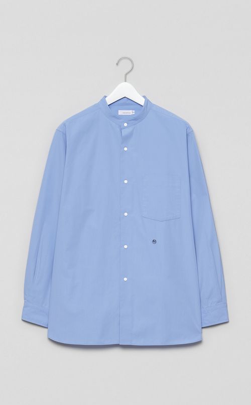 バンドカラーウインドシャツ