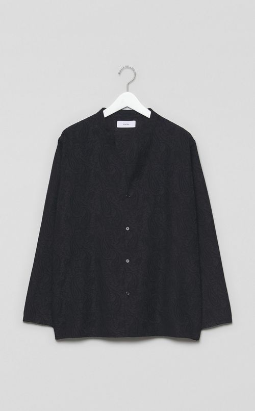 バンドカラースキッパーシャツ