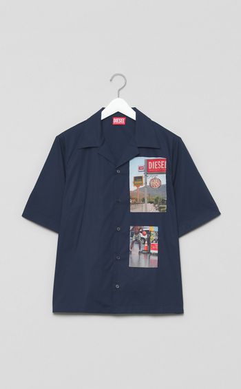 グラフィックショートスリーブシャツ