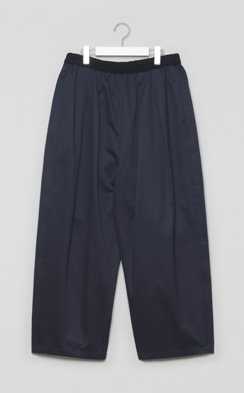 コットンタックワイドイージーパンツ