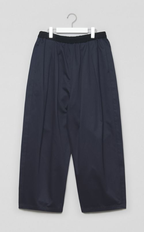 コットンタックワイドイージーパンツ