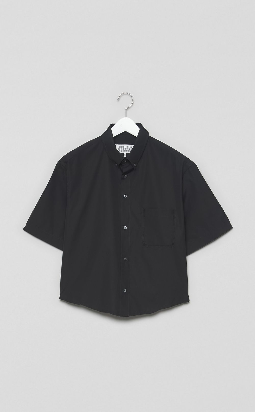 ショートスリーブクロップドシャツ