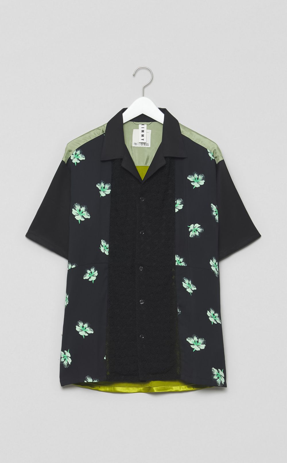 【reADdress】オープンカラーシャツ