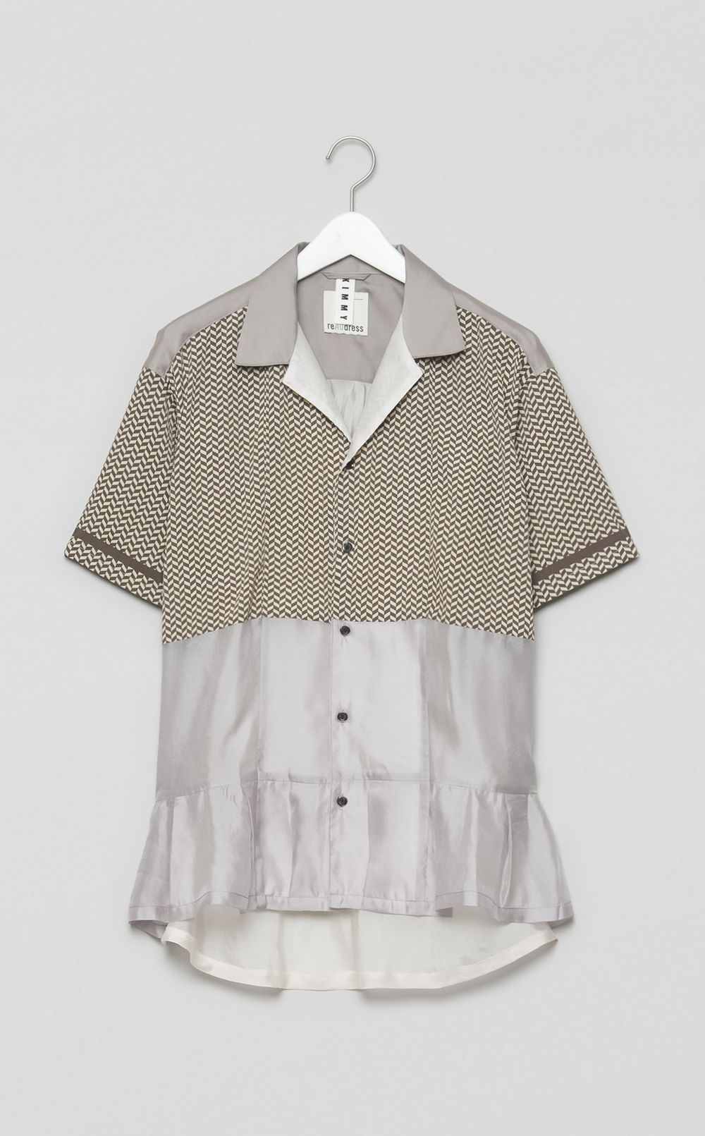 【reADdress】オープンカラーシャツ