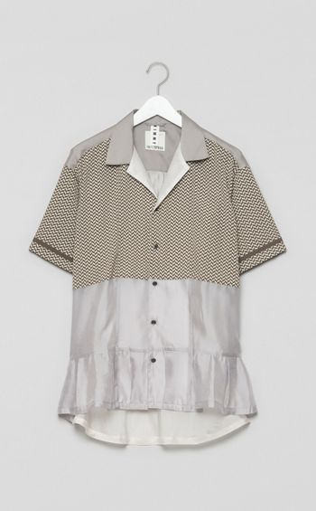 【reADdress】オープンカラーシャツ